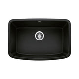 Blanco Valea SILGRANIT 27" Single Bowl Undermount Kitchen Sink Blanco