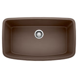 Blanco Valea SILGRANIT 32" Super Single Undermount Kitchen Sink Blanco