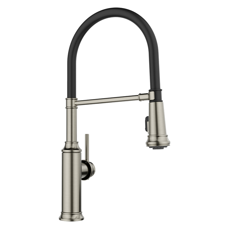 Blanco Empressa Semi-Pro Pull-Down Dual-Spray Kitchen Faucet Blanco