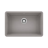 Blanco Precis SILGRANIT 27" Single Bowl Undermount Kitchen Sink Blanco