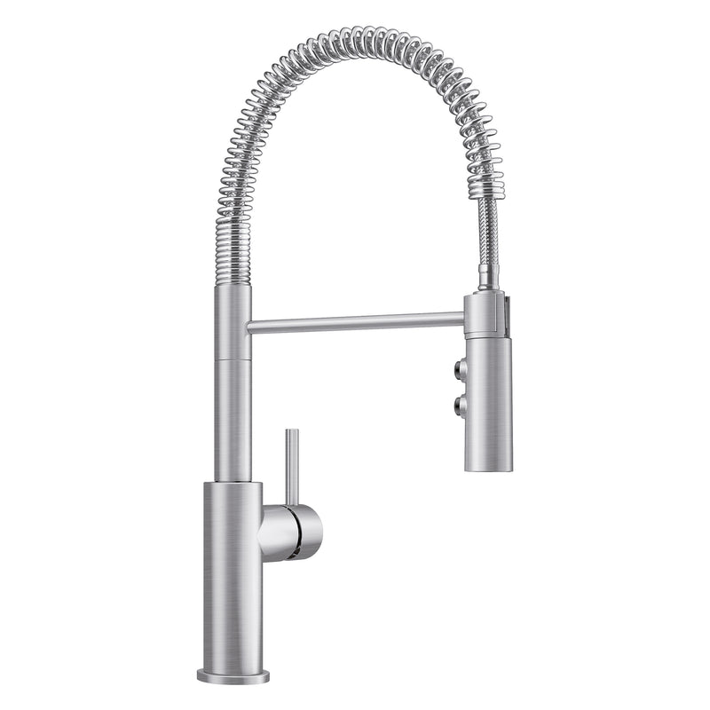 Blanco Catris Semi-Pro Pull-Down Dual-Spray Kitchen Faucet Blanco