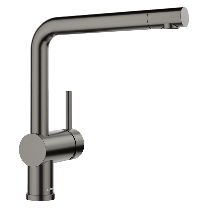 Blanco Linus Low Arc Pull-Out Dual-Spray Kitchen Faucet Blanco