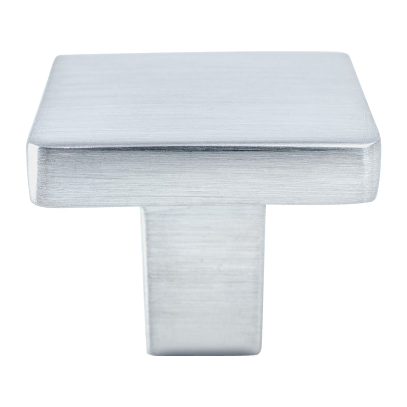 Berenson Advantage Satin Chrome Square Knob Berenson