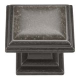 Hickory Hardware Somerset Knob 1-5/16 Inch Square Hickory Hardware