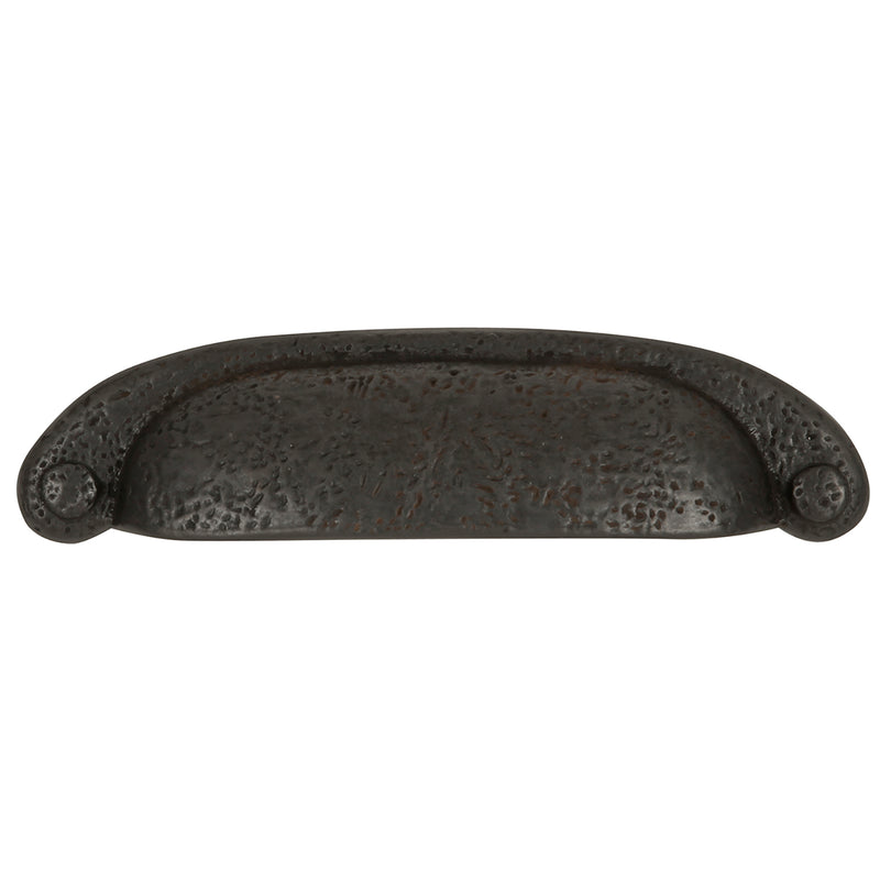 Hickory Hardware Refined Rustic Cup Pull 3 Inch & 3-3/4 Inch (96mm) Center to Center Hickory Hardware