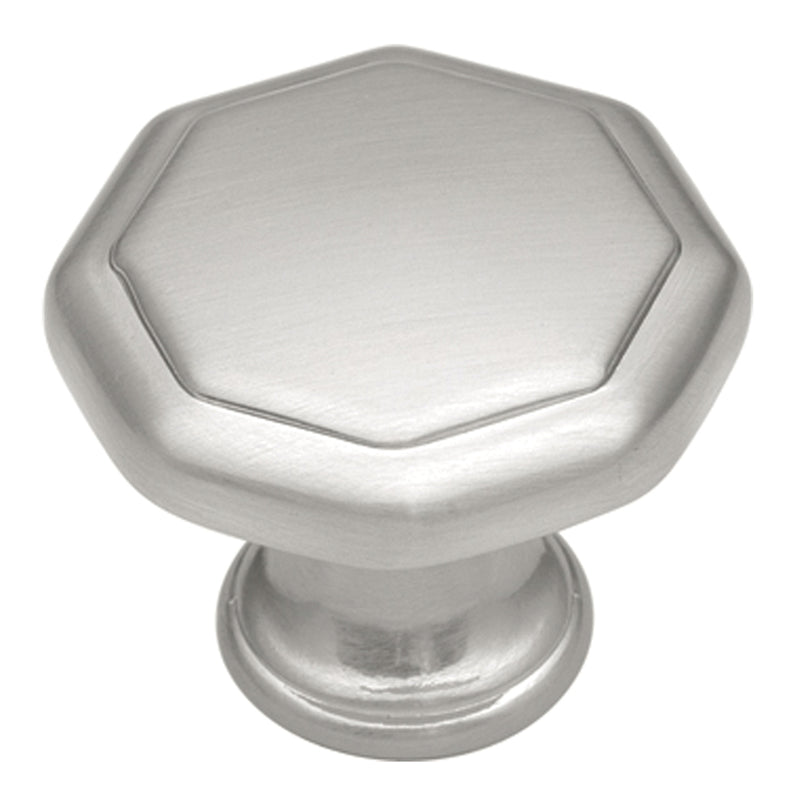 Hickory Hardware Conquest Geometric Knob 1-1/8 Inch Diameter Hickory Hardware