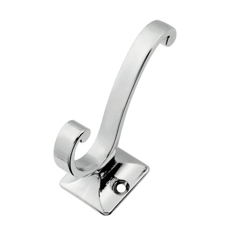 Hickory Hardware Catania Coat Hook Double 3/4 Inch Center to Center Hickory Hardware