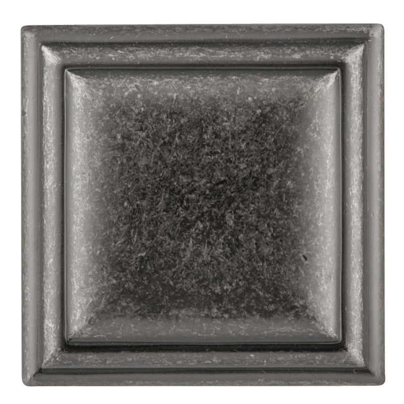 Hickory Hardware Somerset Knob 1-5/16 Inch Square Hickory Hardware