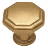 Hickory Hardware Conquest Geometric Knob 1-1/8 Inch Diameter Hickory Hardware