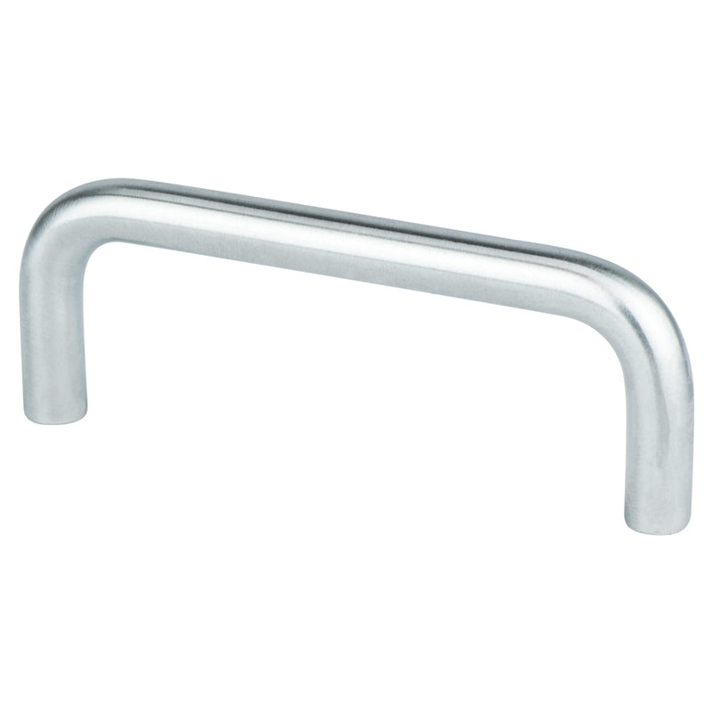 Berenson Advantage Wire Cabinet Pull 3 inch CTC Satin Chrome Berenson