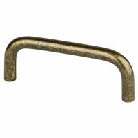 Berenson Advantage Wire Pulls 3 inch CC Antique Brass Wire Pull Berenson