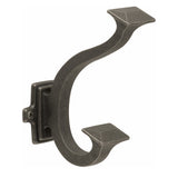 Hickory Hardware Bungalow Hook 1-1/2 Inch Center to Center Hickory Hardware