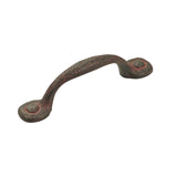 Hickory Hardware Refined Rustic Pull 3 Inch Center to Center Hickory Hardware