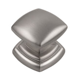 Hickory Hardware Euro-Contemporary 1-1/4 Inch Square Knob Hickory Hardware