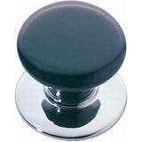 Emtek Ebony Porcelain 1-3/8" Cabinet Knob Emtek