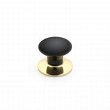 Emtek Ebony Porcelain 1-3/8" Cabinet Knob Emtek