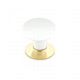 Emtek Ice White Porcelain 1-3/4" Cabinet Knob Emtek