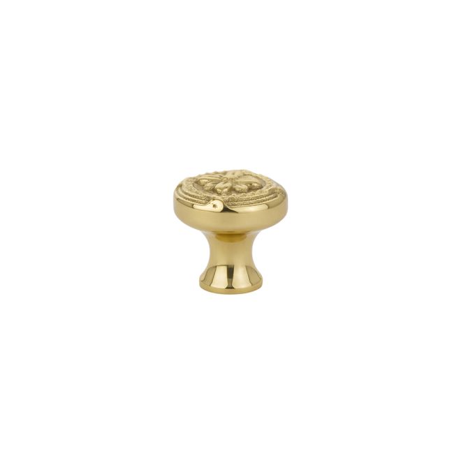 Emtek Cabinet Knob 1-1/4" Ribbon And Reed Emtek