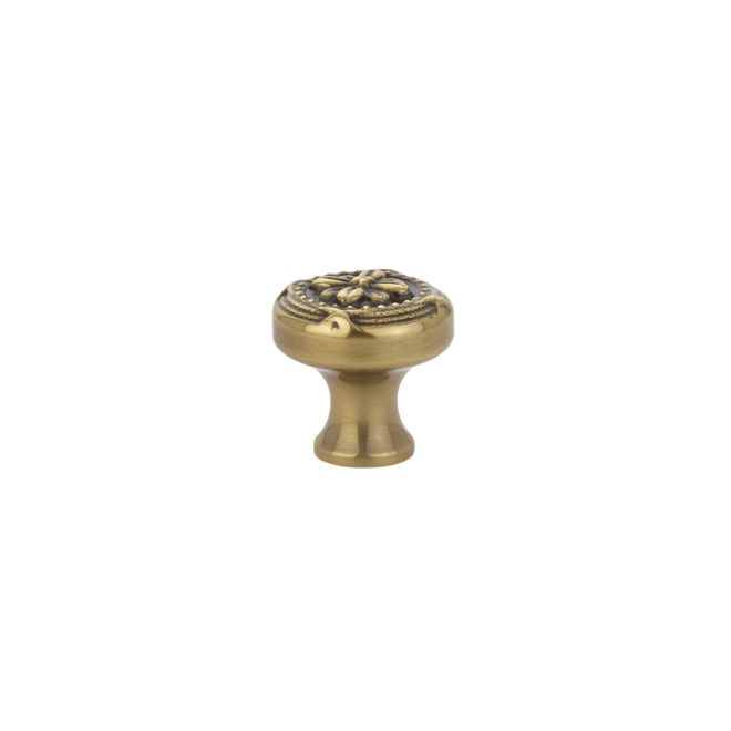 Emtek Cabinet Knob 1-1/4" Ribbon And Reed Emtek