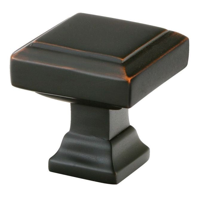 Emtek Geometric Square 1-1/4" Cabinet Knob Emtek