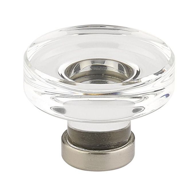 Emtek Grayson 1-1/4" Crystal Cabinet Knob Emtek