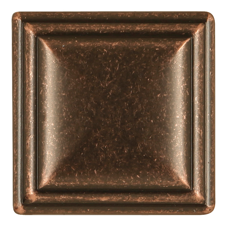 Hickory Hardware Somerset Knob 1-5/16 Inch Square Hickory Hardware