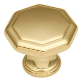 Hickory Hardware Conquest Geometric Knob 1-1/8 Inch Diameter Hickory Hardware