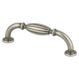 Berenson Advantage Plus Five 96mm CC Fluted Cabinet Pull Berenson