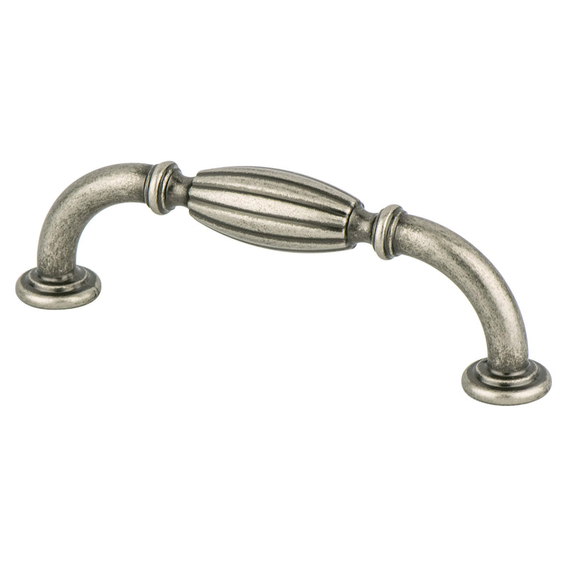 Berenson Advantage Plus Five 96mm CC Fluted Cabinet Pull Berenson