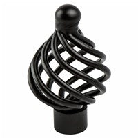 Berenson Provence Black Sphere Knob Berenson