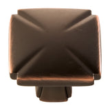 Hickory Hardware Bridges Square Knob 1-3/16 Inch Square Hickory Hardware