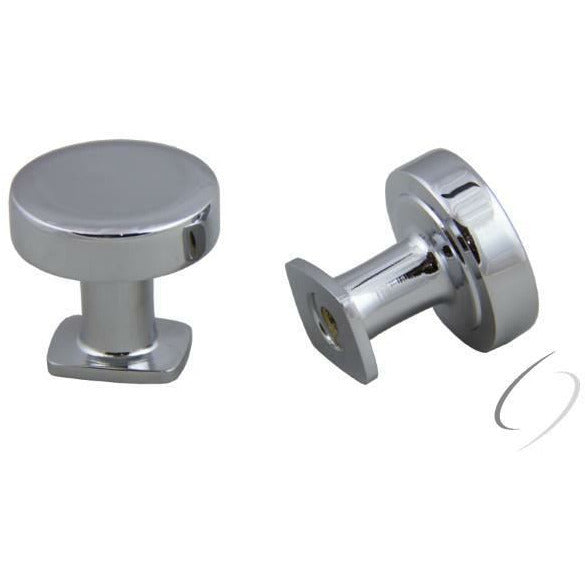 Crown Hardware 1-1/4" Diameter Round Top Cabinet Knob Crown Hardware