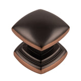 Hickory Hardware Euro-Contemporary 1-1/4 Inch Square Knob Hickory Hardware