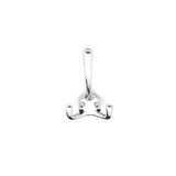 Hickory Hardware Hooks Coat Hook Triple 5/8 Inch Center to Center Hickory Hardware