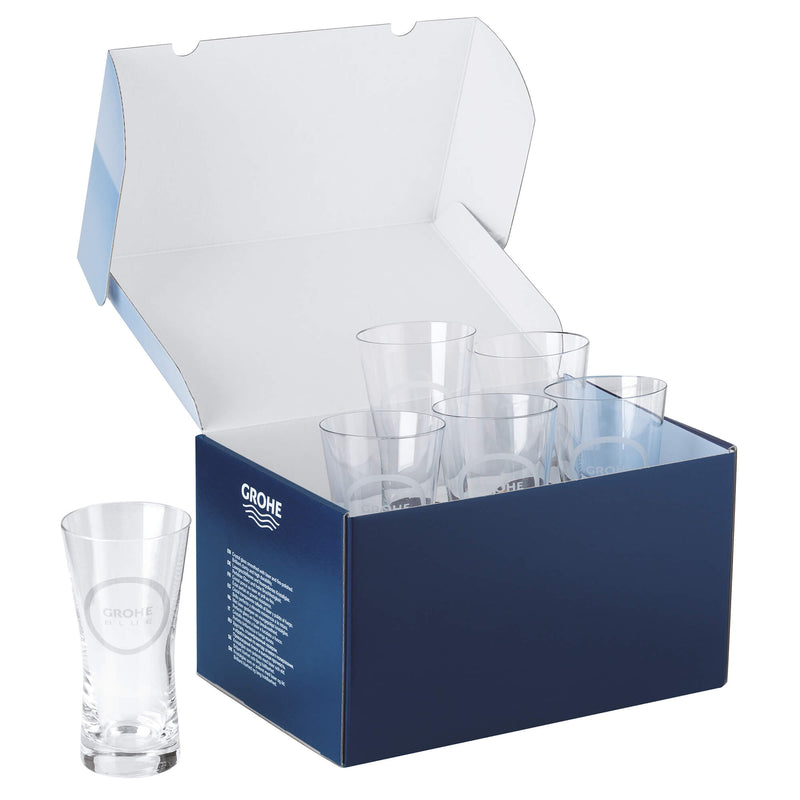 Grohe GROHE® Blue Water Glasses (6 Pieces) Grohe