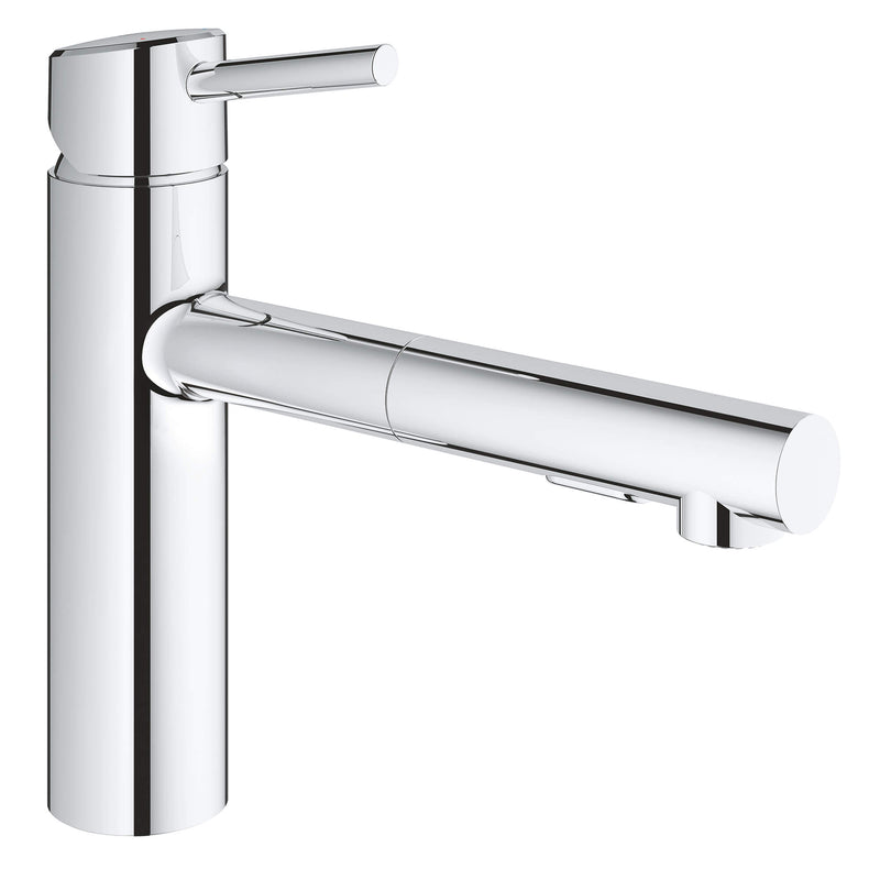 Grohe Concetto Single Handle Pull-Out Kitchen Faucet Dual Spray 1.5 GPM Grohe