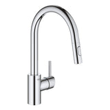 Grohe Concetto Kitchen Faucet Single-Handle Pull-Down Dual Spray 1.75 GPM Grohe