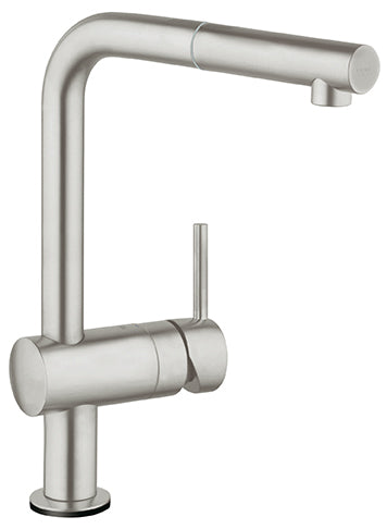 Grohe Single Handle with Touch Technology Pull Out Kitchen Faucet Single Spray 1.75 GPM Grohe