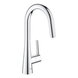 Grohe Single-Handle Pull Down Kitchen Faucet Dual Spray 1.75 GPM Grohe