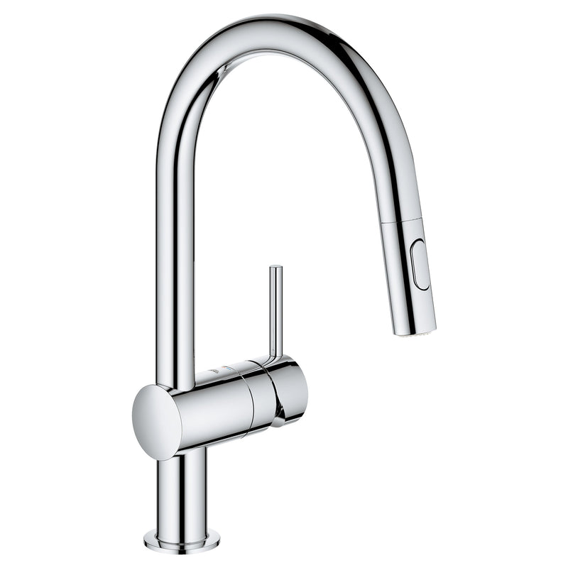 Grohe Minta Single Handle Pull-Down Kitchen Faucet Dual Spray 1.75 GPM Grohe