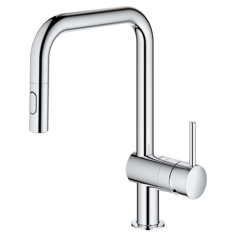 Grohe Pull Down Kitchen Faucet Single-Handle Dual Spray 1.75 GPM Grohe