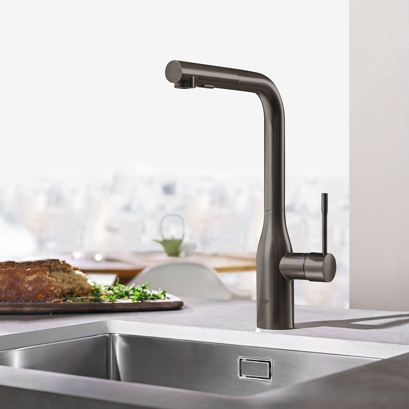 Grohe Kitchen Faucet Dual Spray Single-Handle Pull-Out 1.75 GPM Grohe