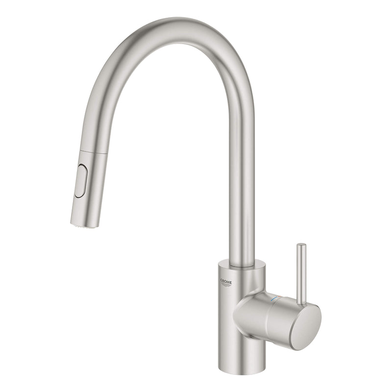 Grohe Concetto Kitchen Faucet Single-Handle Pull-Down Dual Spray 1.75 GPM Grohe