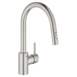 Grohe Concetto Kitchen Faucet Single-Handle Pull-Down Dual Spray 1.75 GPM Grohe