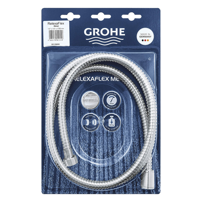 Grohe 69" Metal Shower Hose Grohe