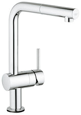 Grohe Single Handle with Touch Technology Pull Out Kitchen Faucet Single Spray 1.75 GPM Grohe