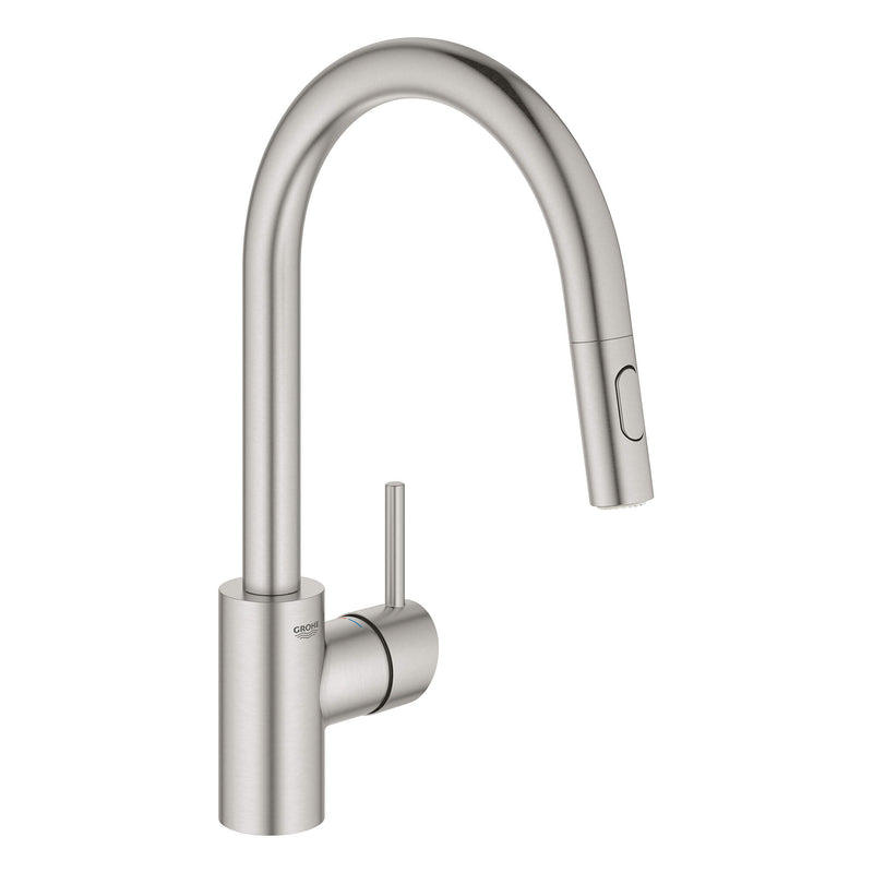 Grohe Concetto Kitchen Faucet Single-Handle Pull-Down Dual Spray 1.75 GPM Grohe