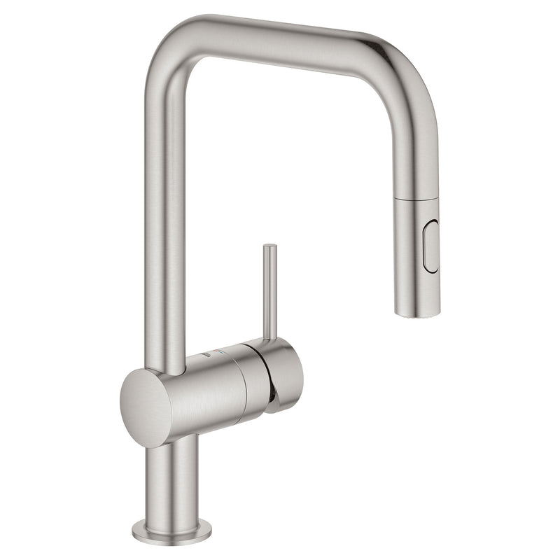 Grohe Pull Down Kitchen Faucet Single-Handle Dual Spray 1.75 GPM Grohe