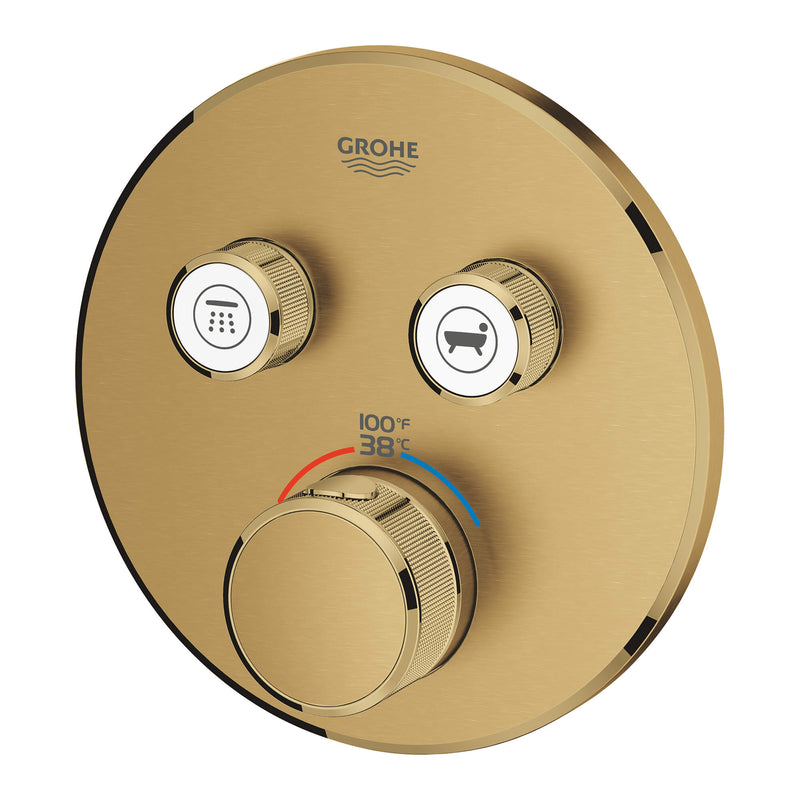 Grohe Dual Function Thermostatic Valve Trim Grohe