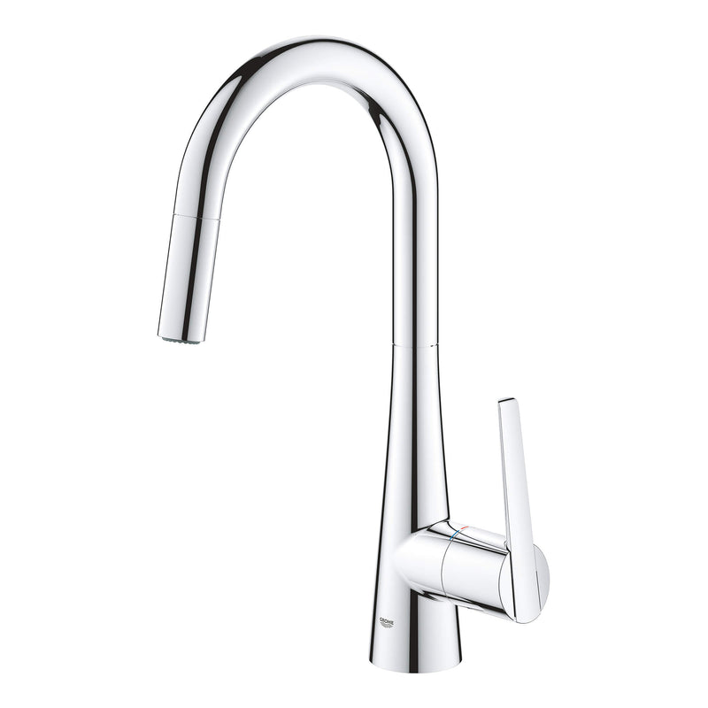 Grohe Single-Handle Pull Down Kitchen Faucet Dual Spray 1.75 GPM Grohe